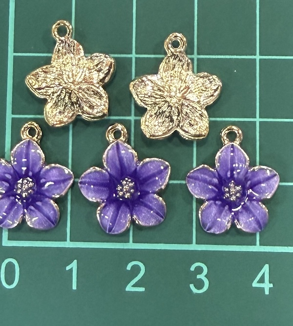 Charm Flower Purple